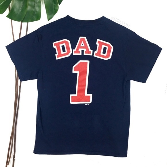 best dad ever red sox shirt
